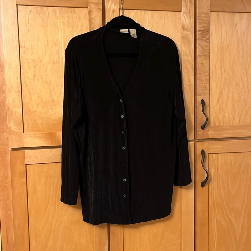 Linden Hill Black Cardigan size Large